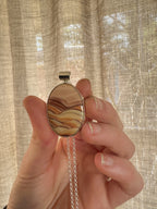 Wave Dolomite Jasper Statement Necklace
