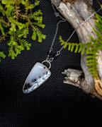 Dendritic Agate Pendant Necklace