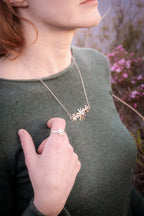 Flannel Flower Ring