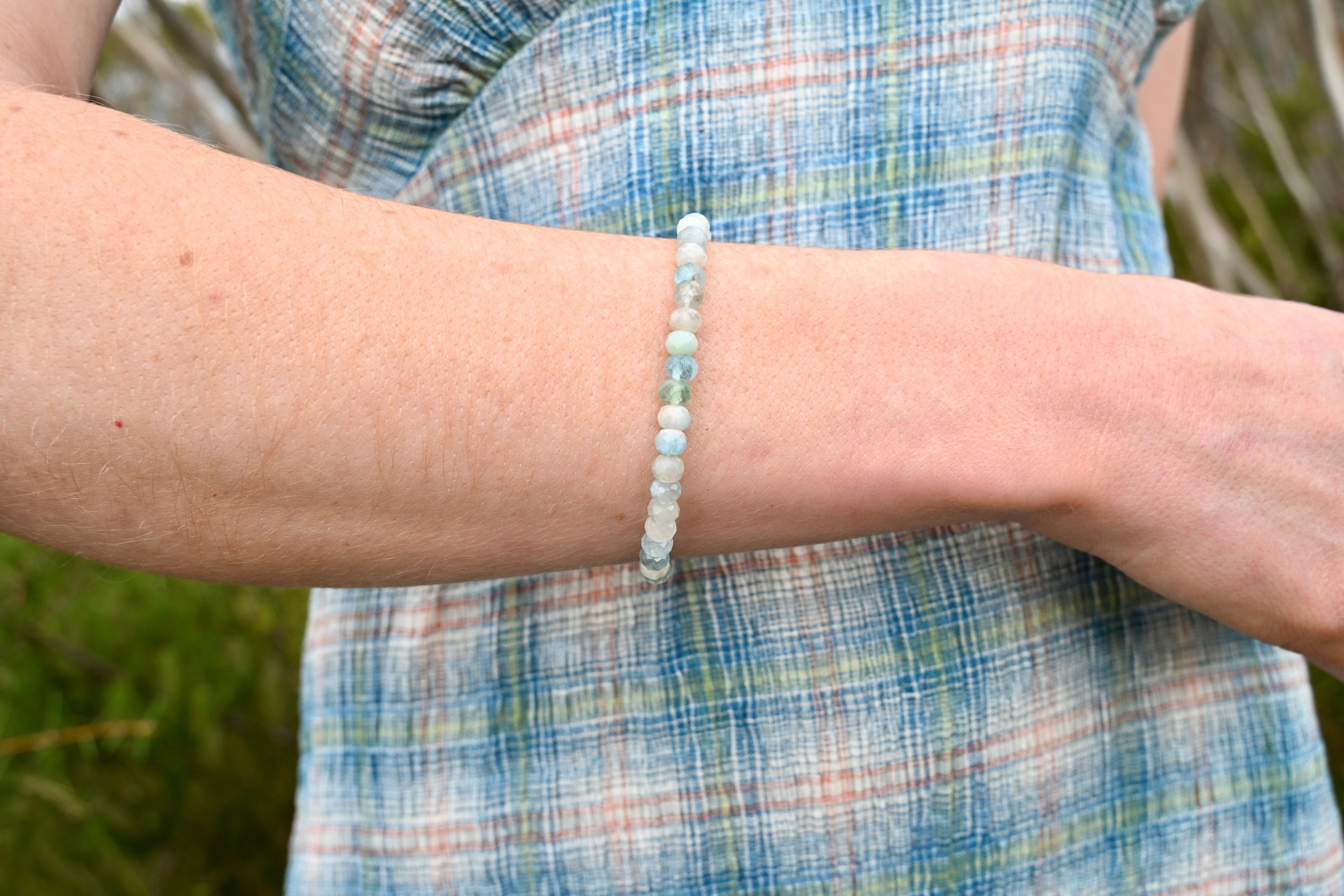 Gemstone Bead Bracelet
