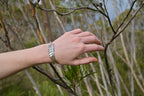Silver Fern Leaf Bracelet