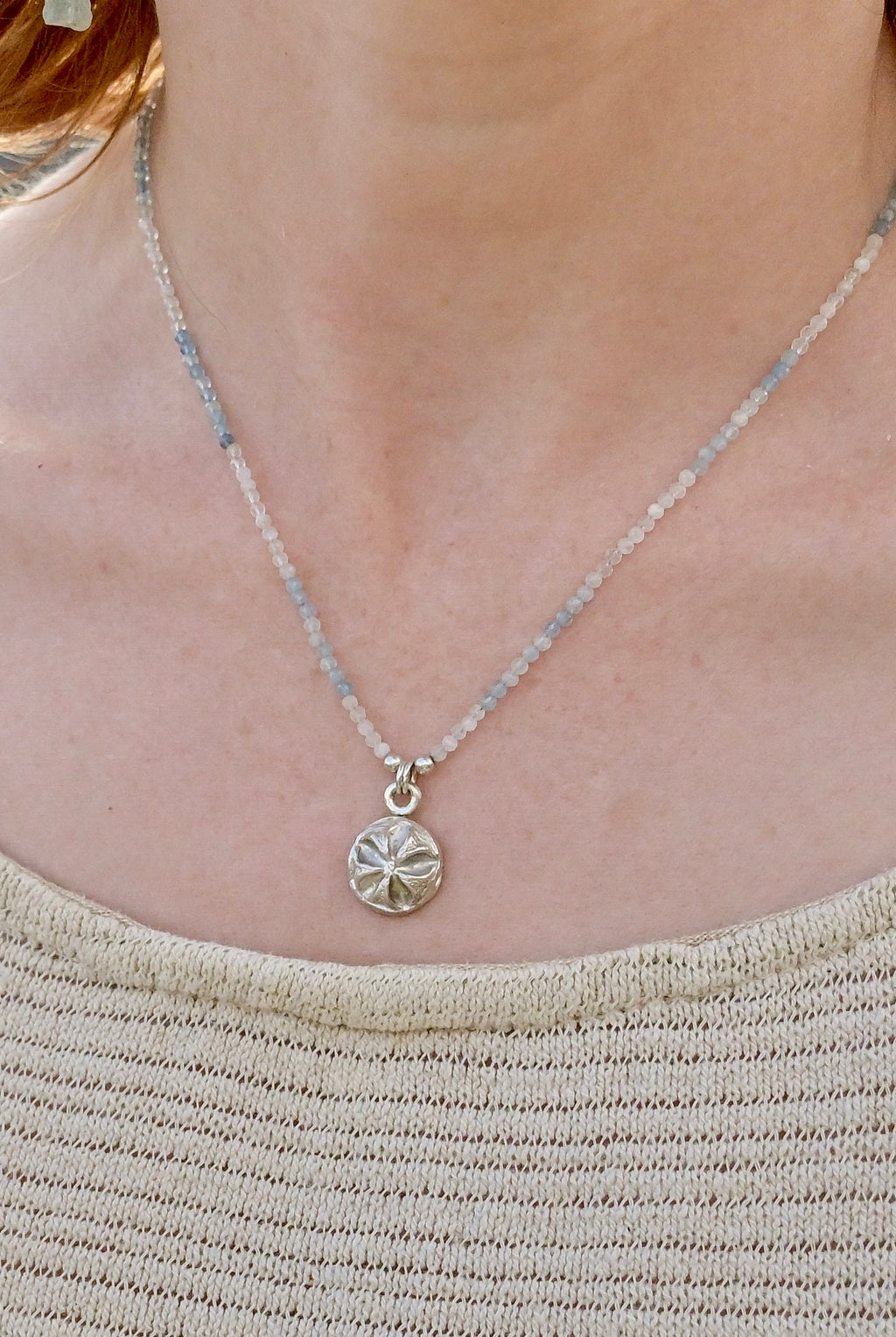 Tee Tree Charm Gemstone Necklace