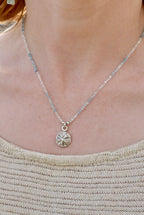Tee Tree Charm Gemstone Necklace