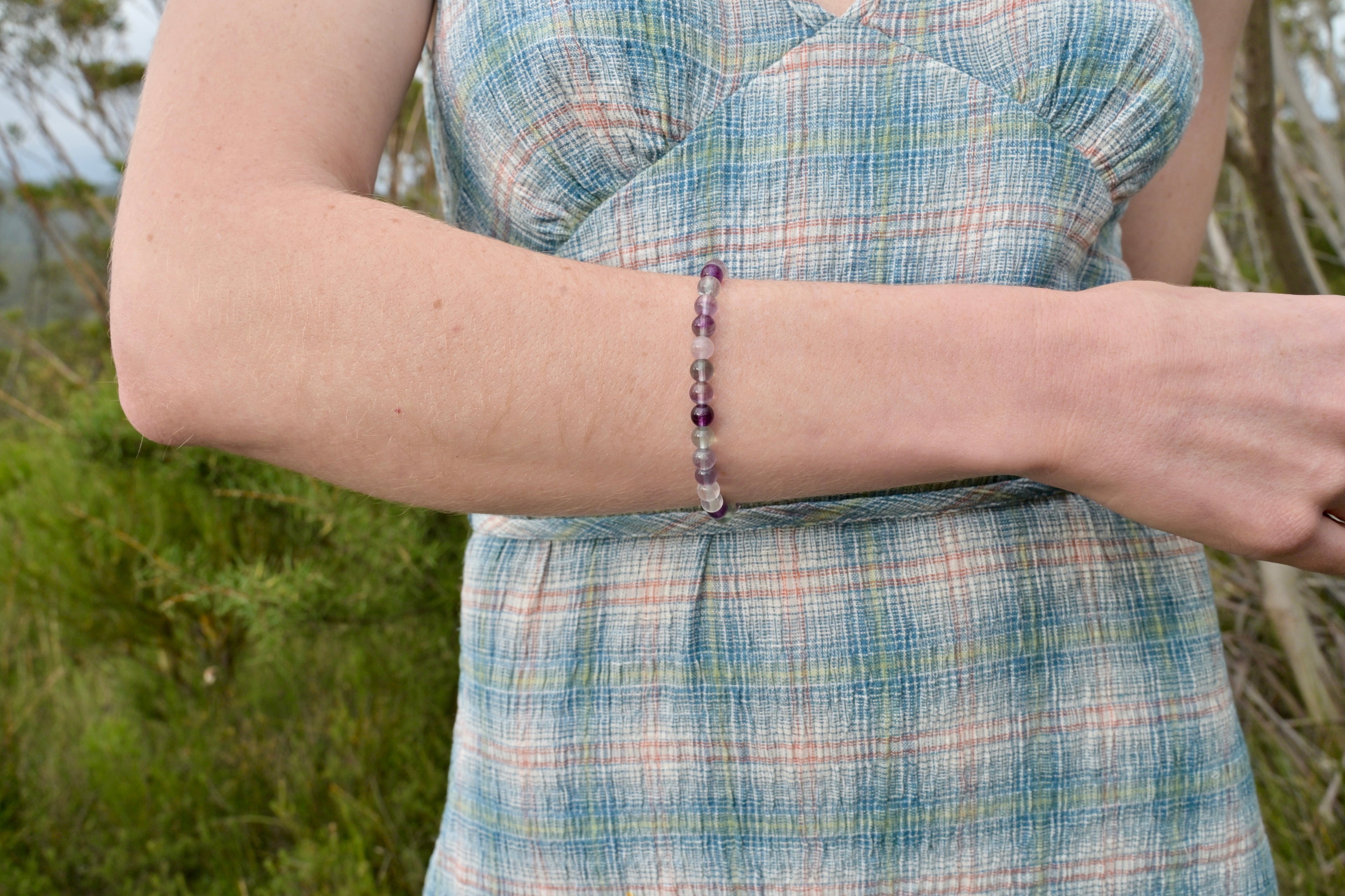Gemstone Bead Bracelet