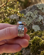 Turquoise Fern Ring