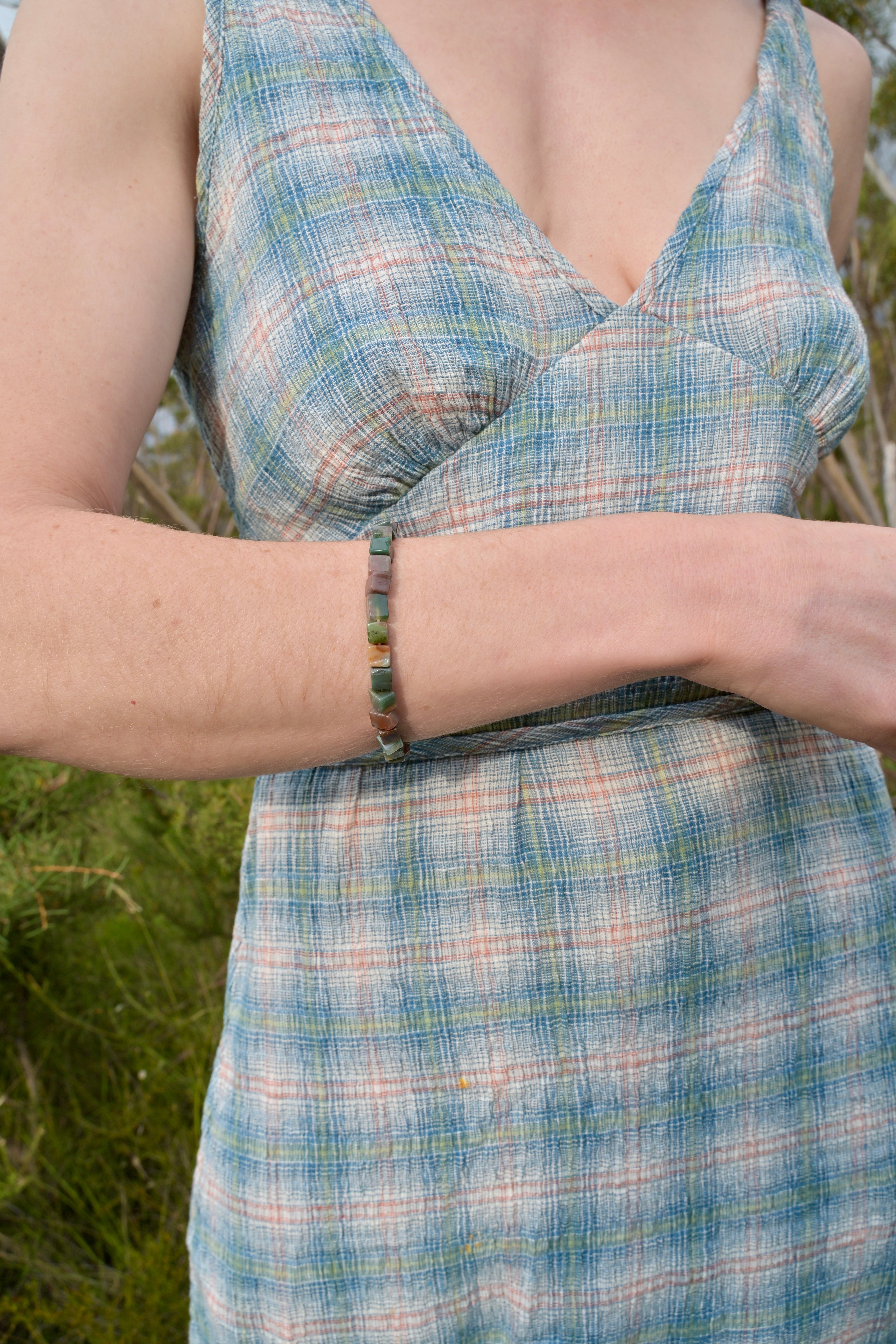 Gemstone Bead Bracelet