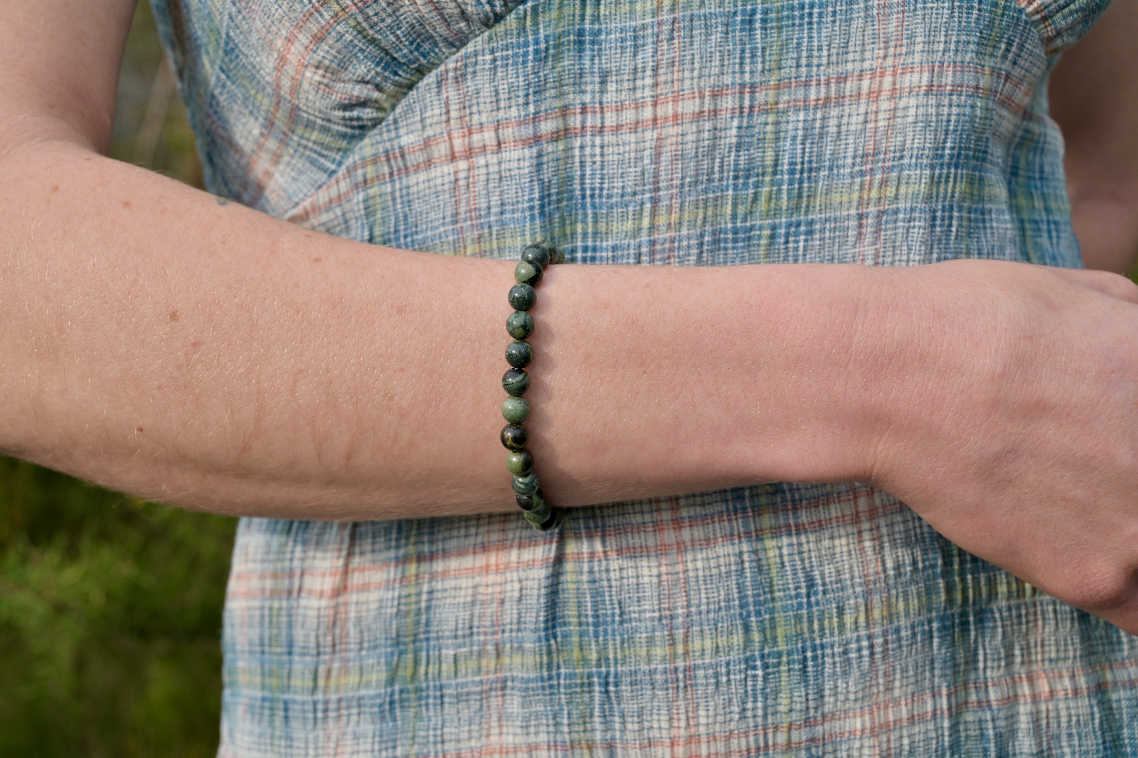Gemstone Bead Bracelet