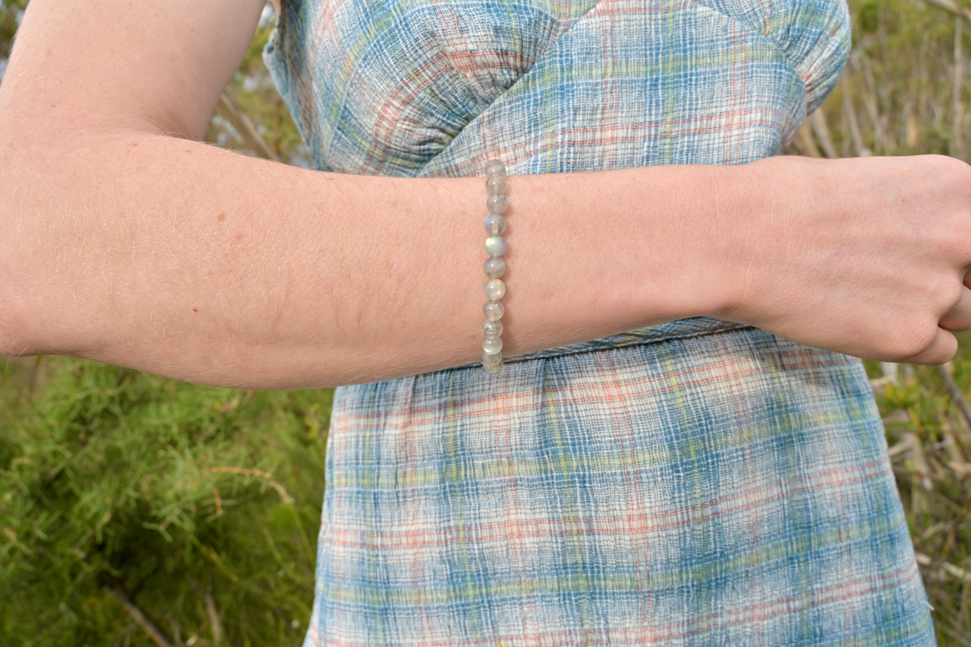 Gemstone Bead Bracelet