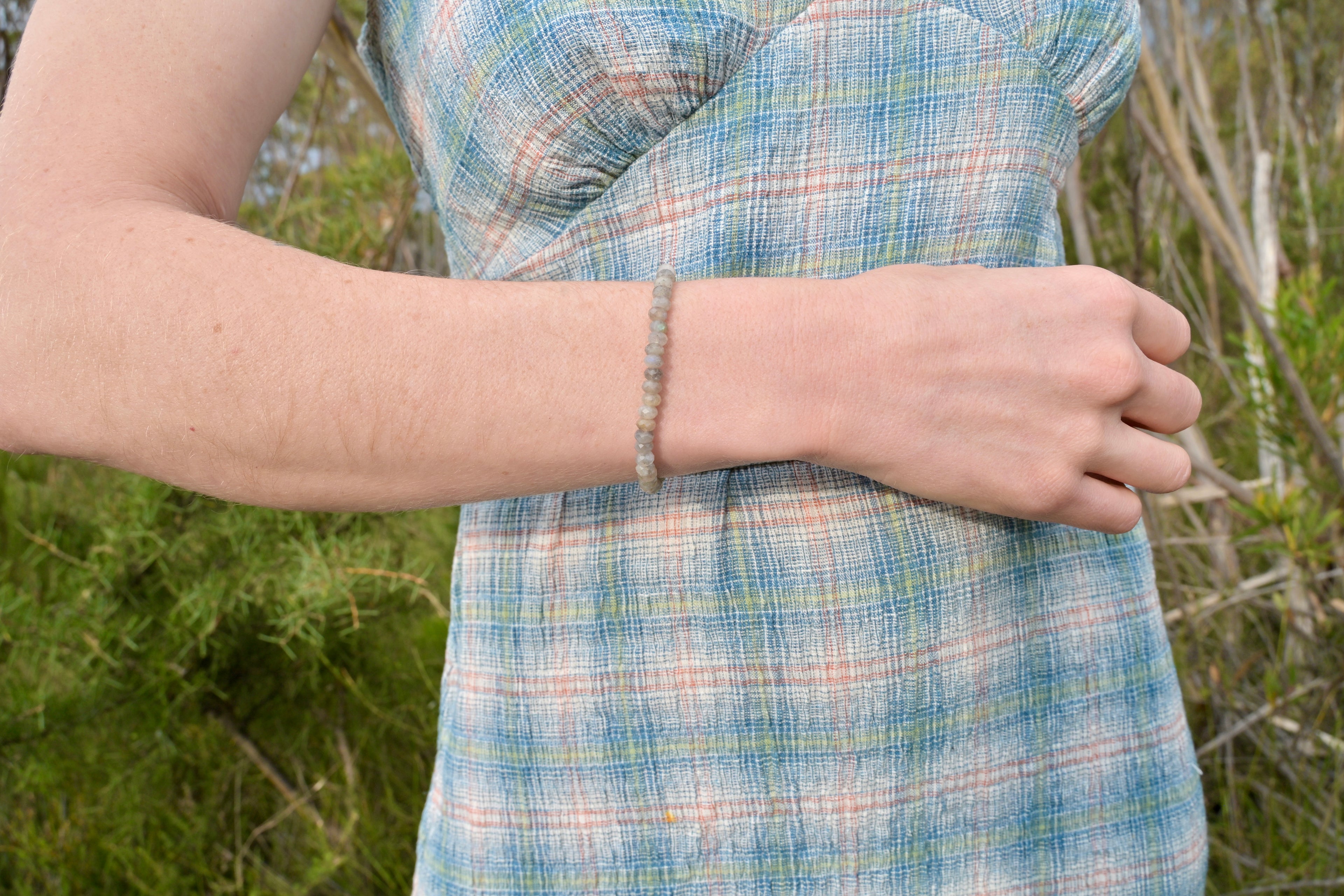 Gemstone Bead Bracelet