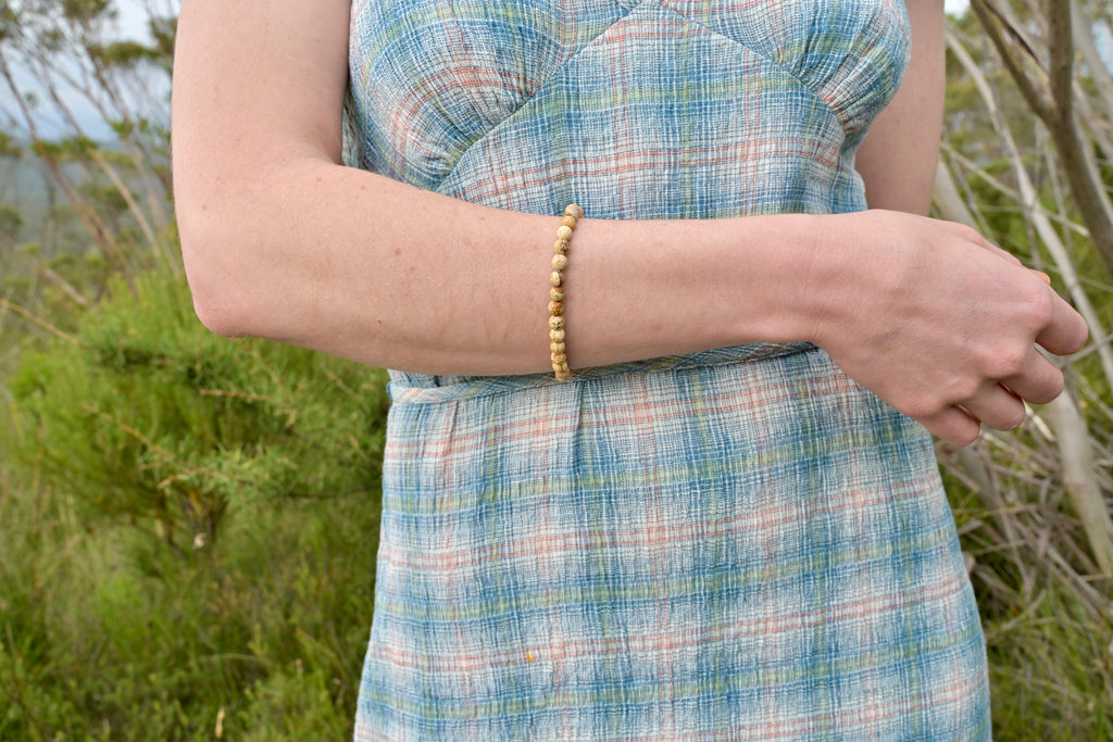 Gemstone Bead Bracelet