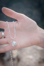 Tee Tree Charm Gemstone Necklace