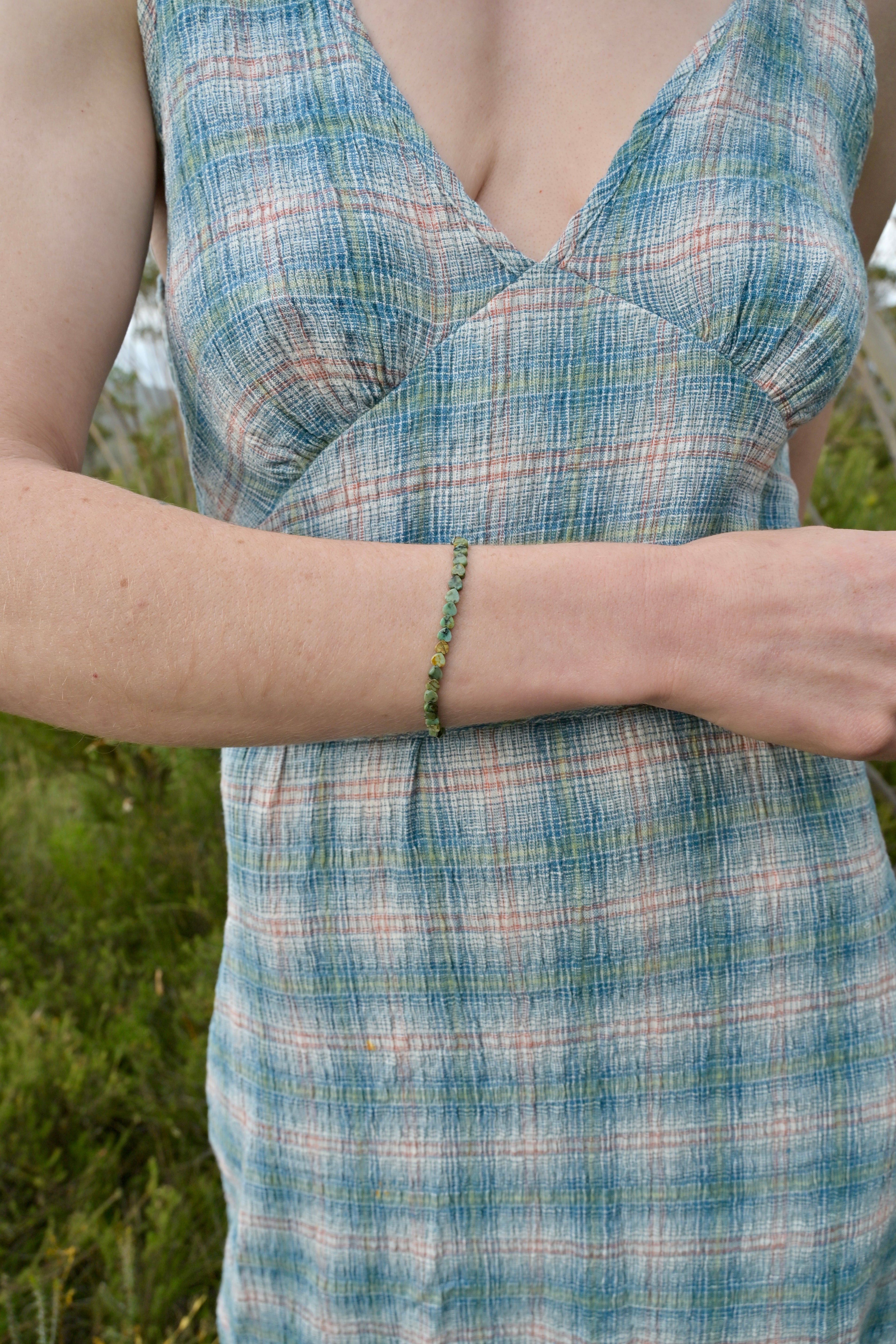 Gemstone Bead Bracelet