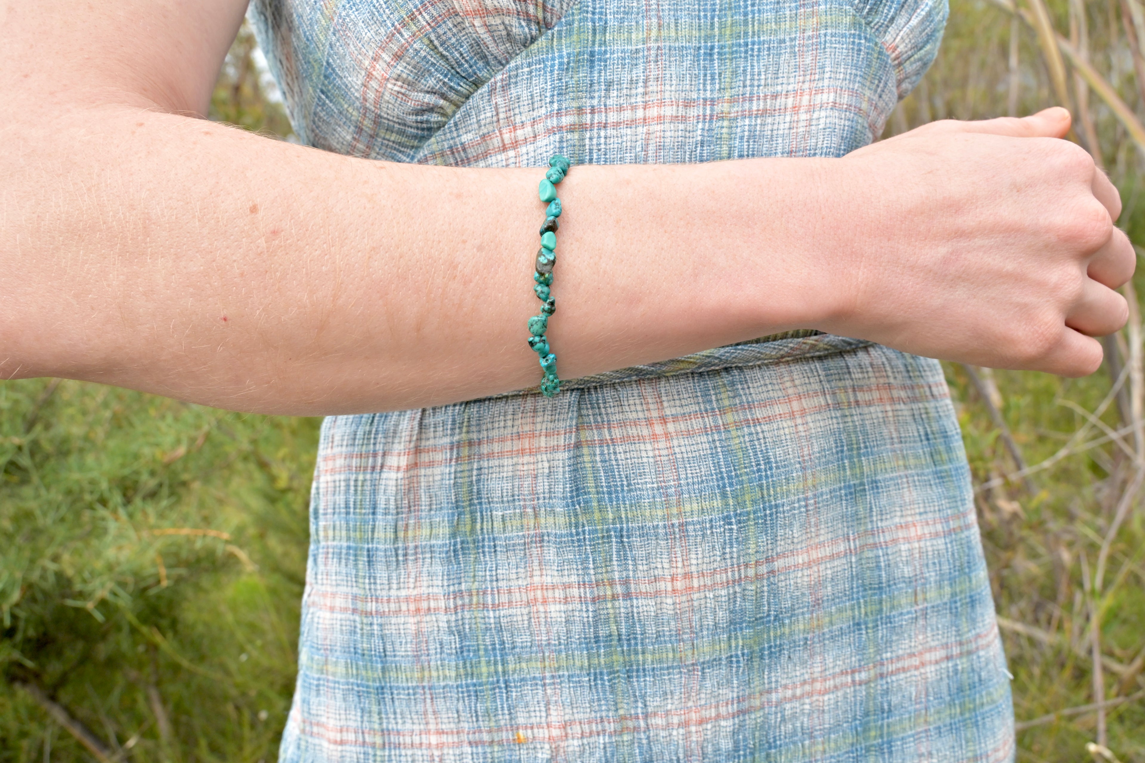 Gemstone Bead Bracelet