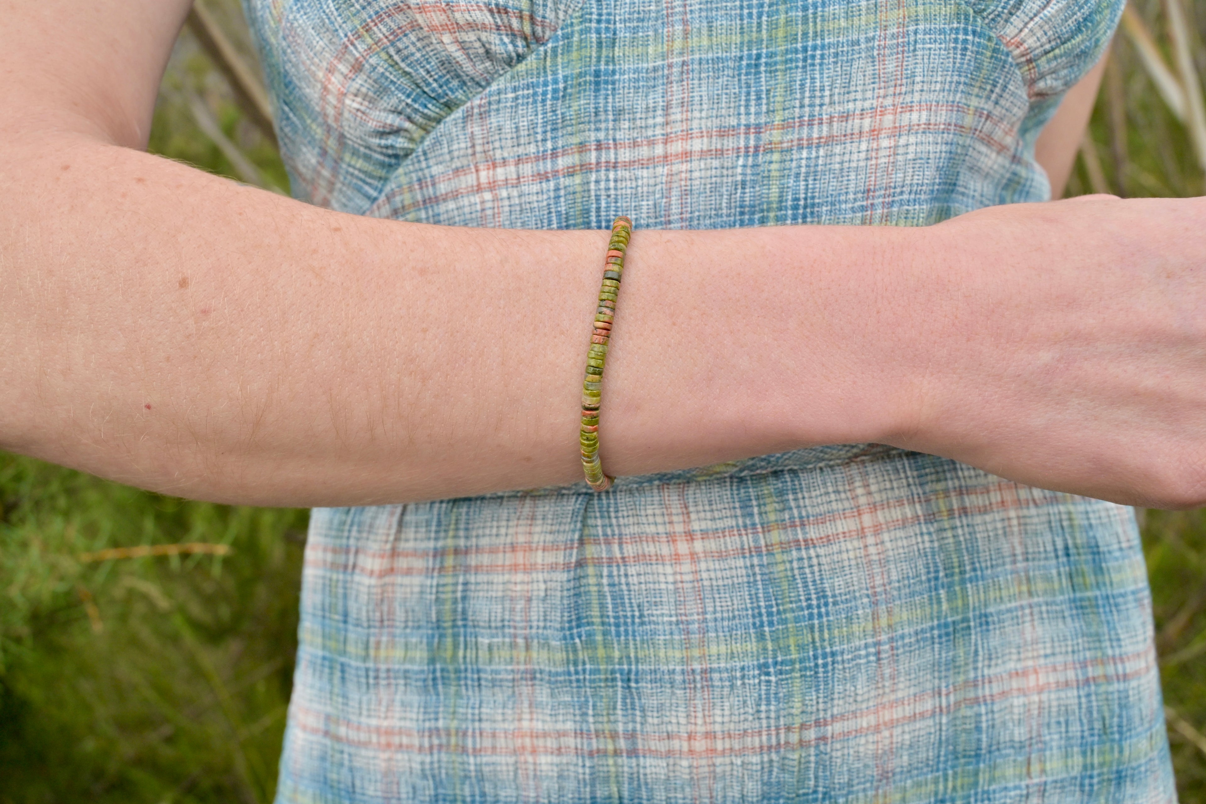 Gemstone Bead Bracelet