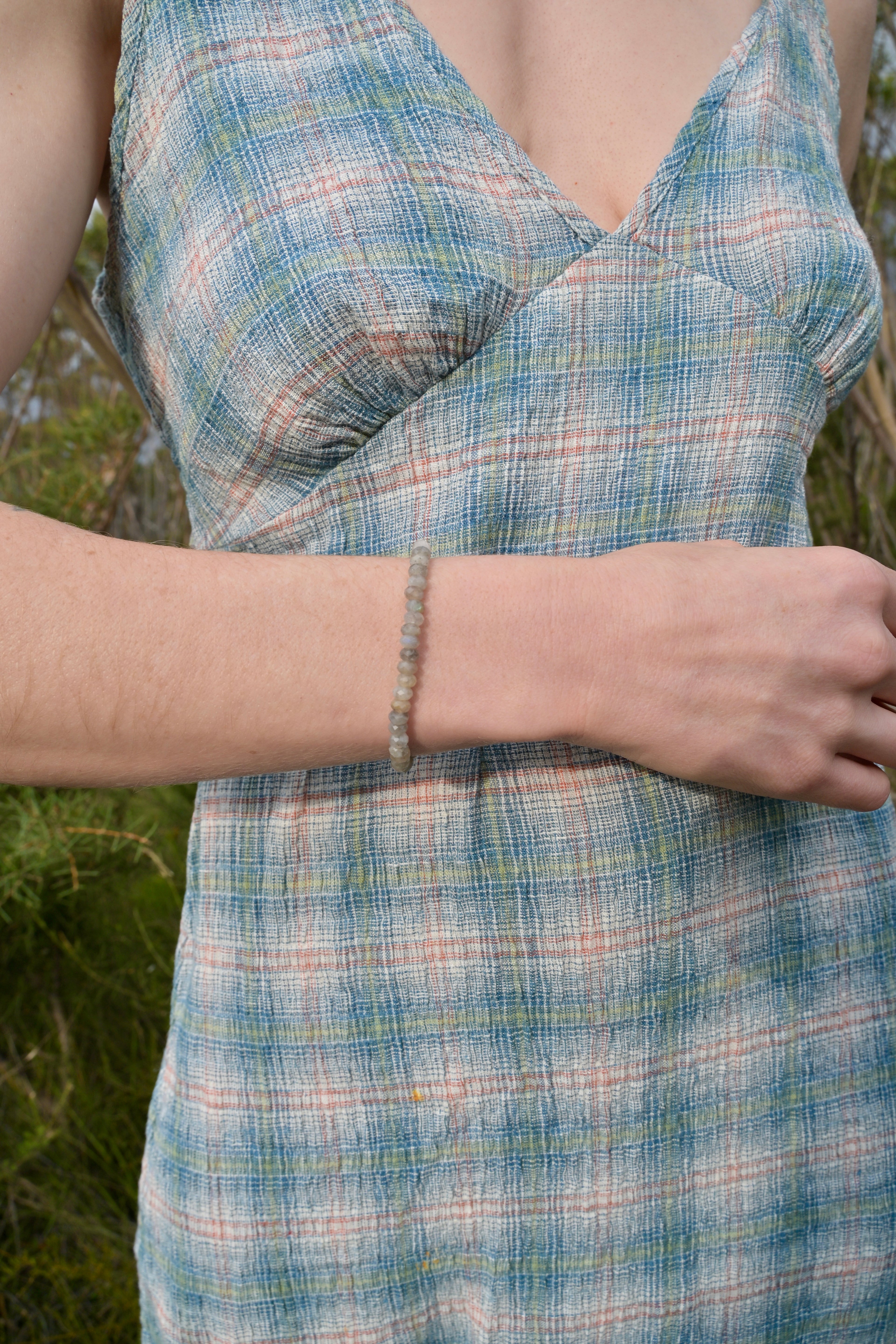 Gemstone Bead Bracelet