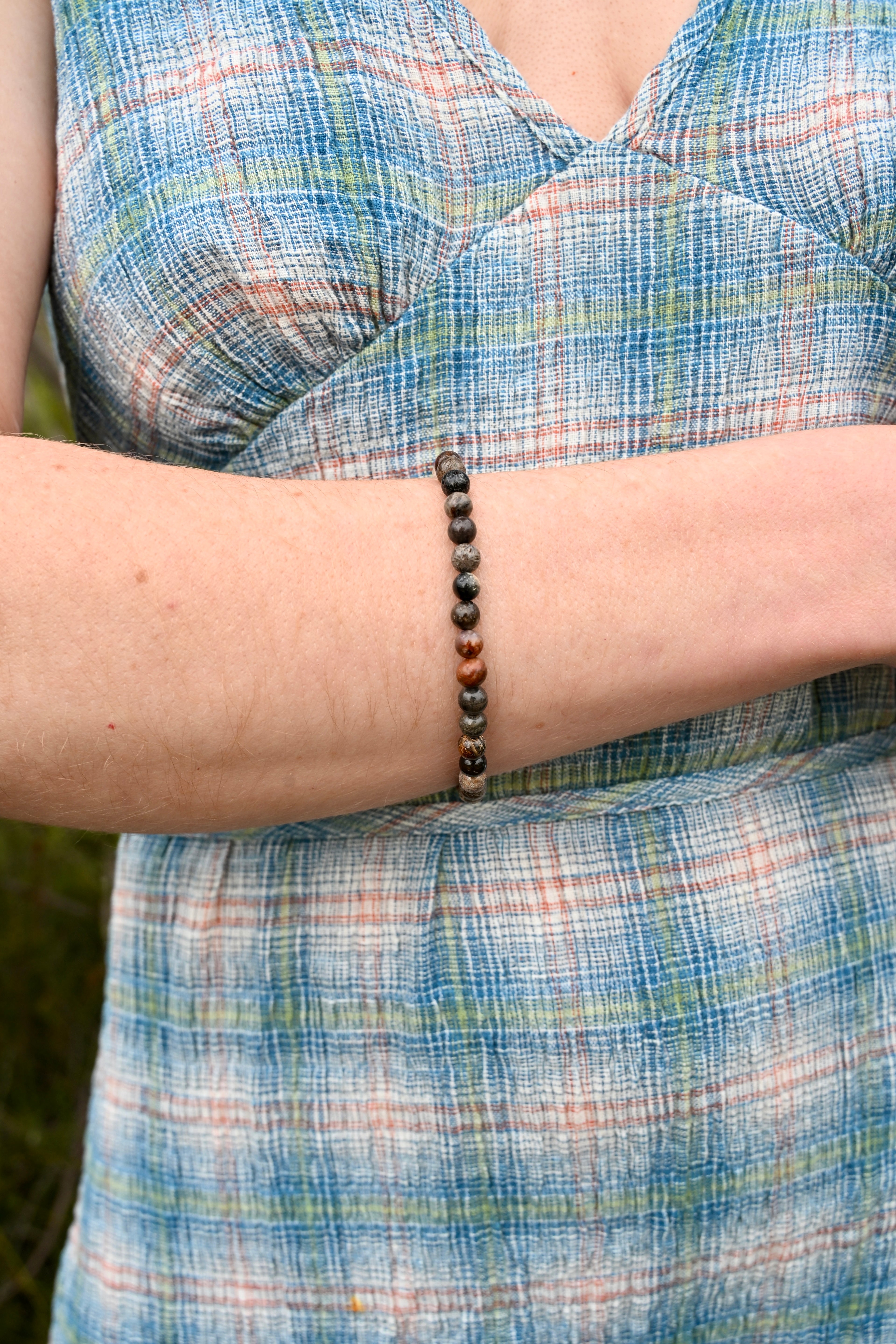 Gemstone Bead Bracelet