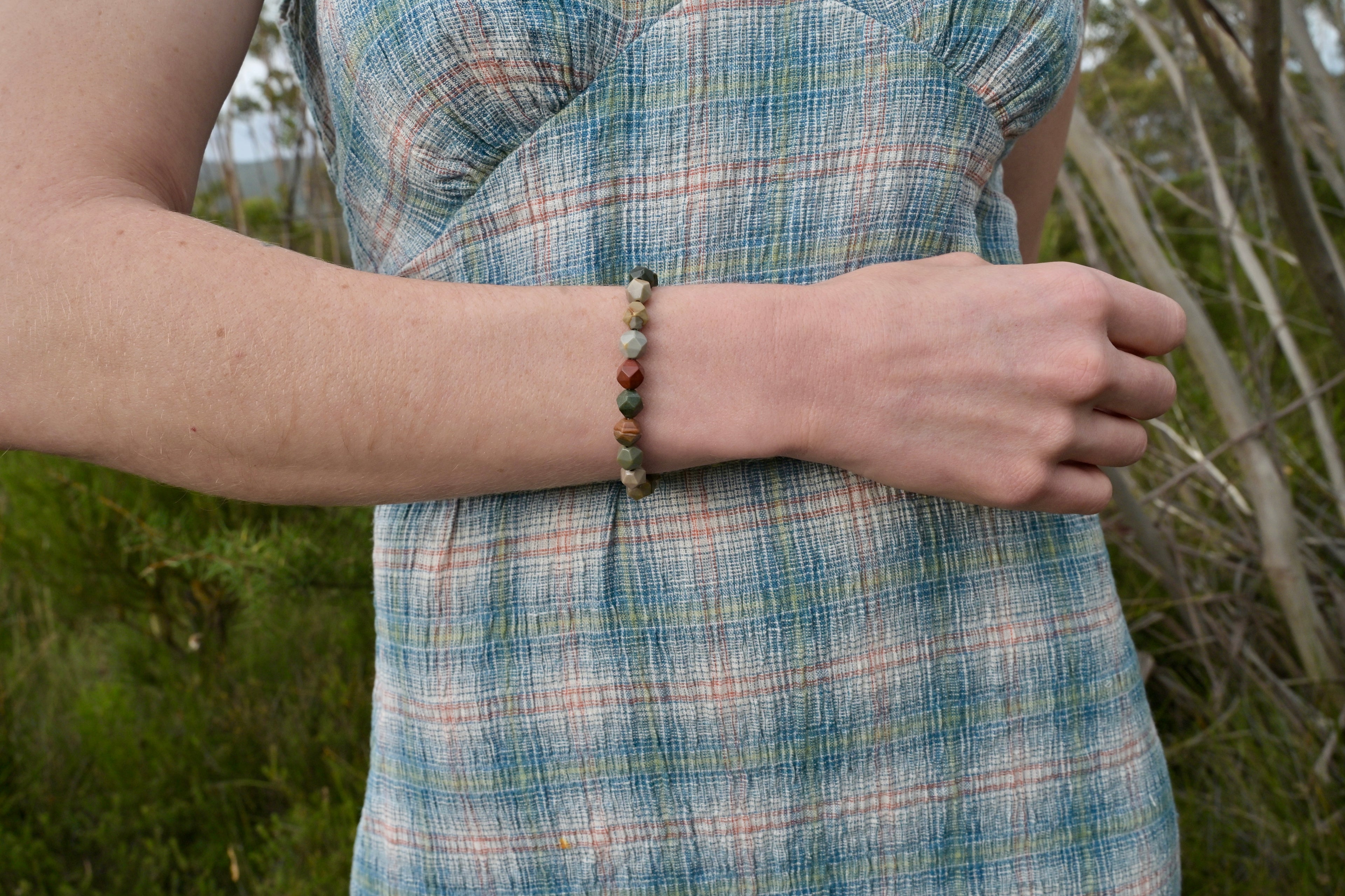 Gemstone Bead Bracelet