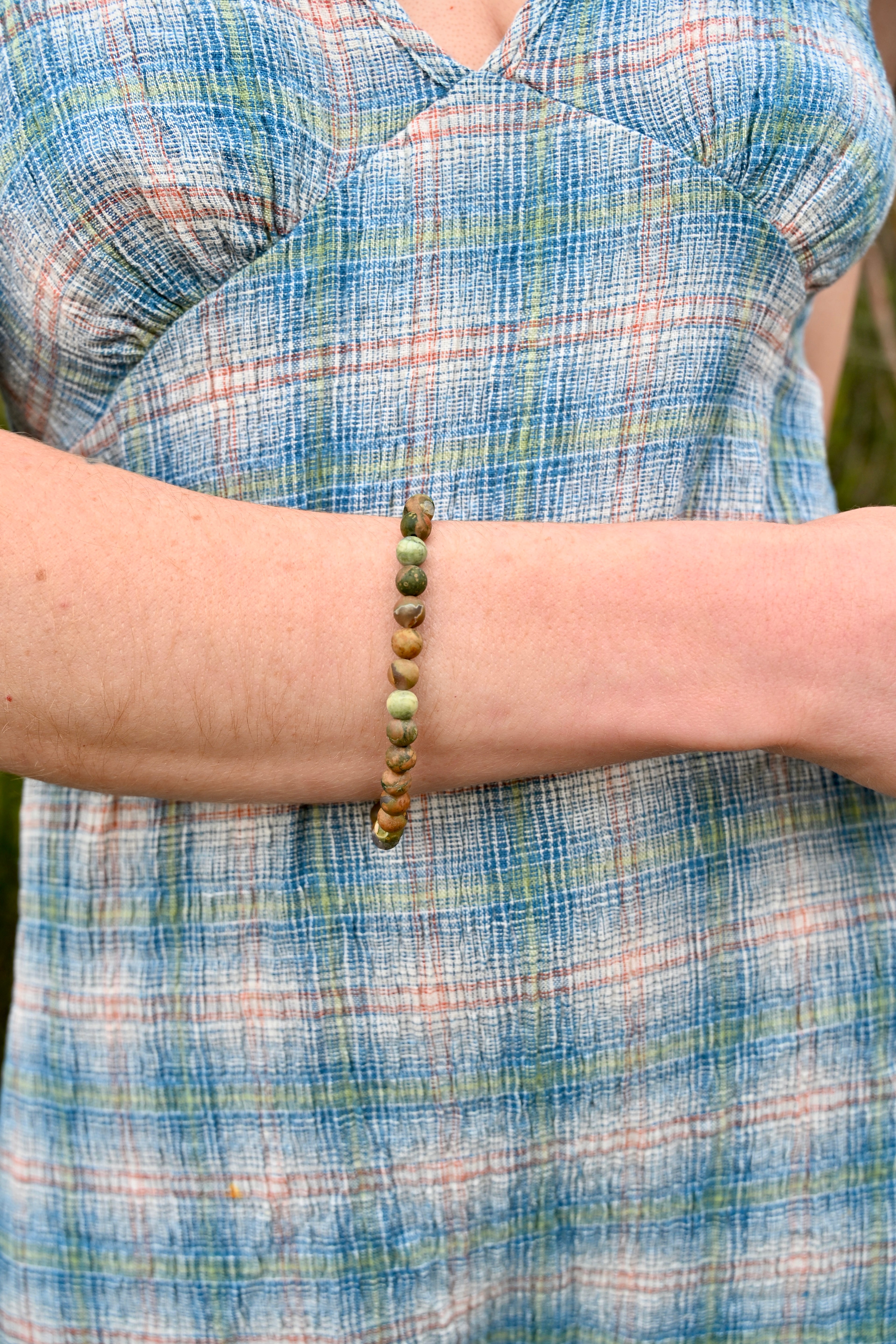 Gemstone Bead Bracelet