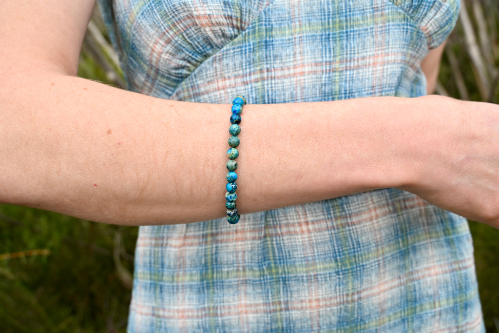 Gemstone Bead Bracelet