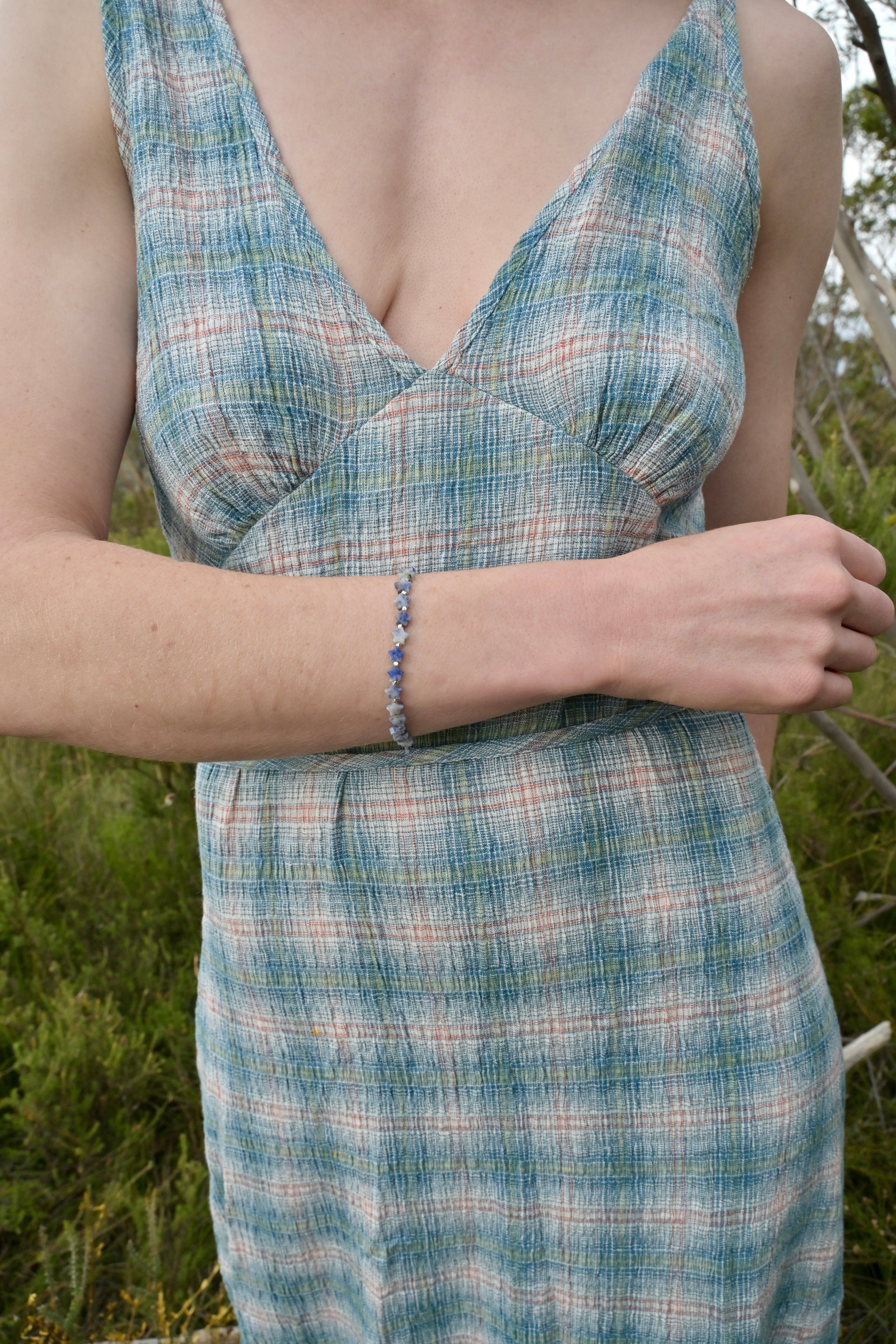 Gemstone Bead Bracelet