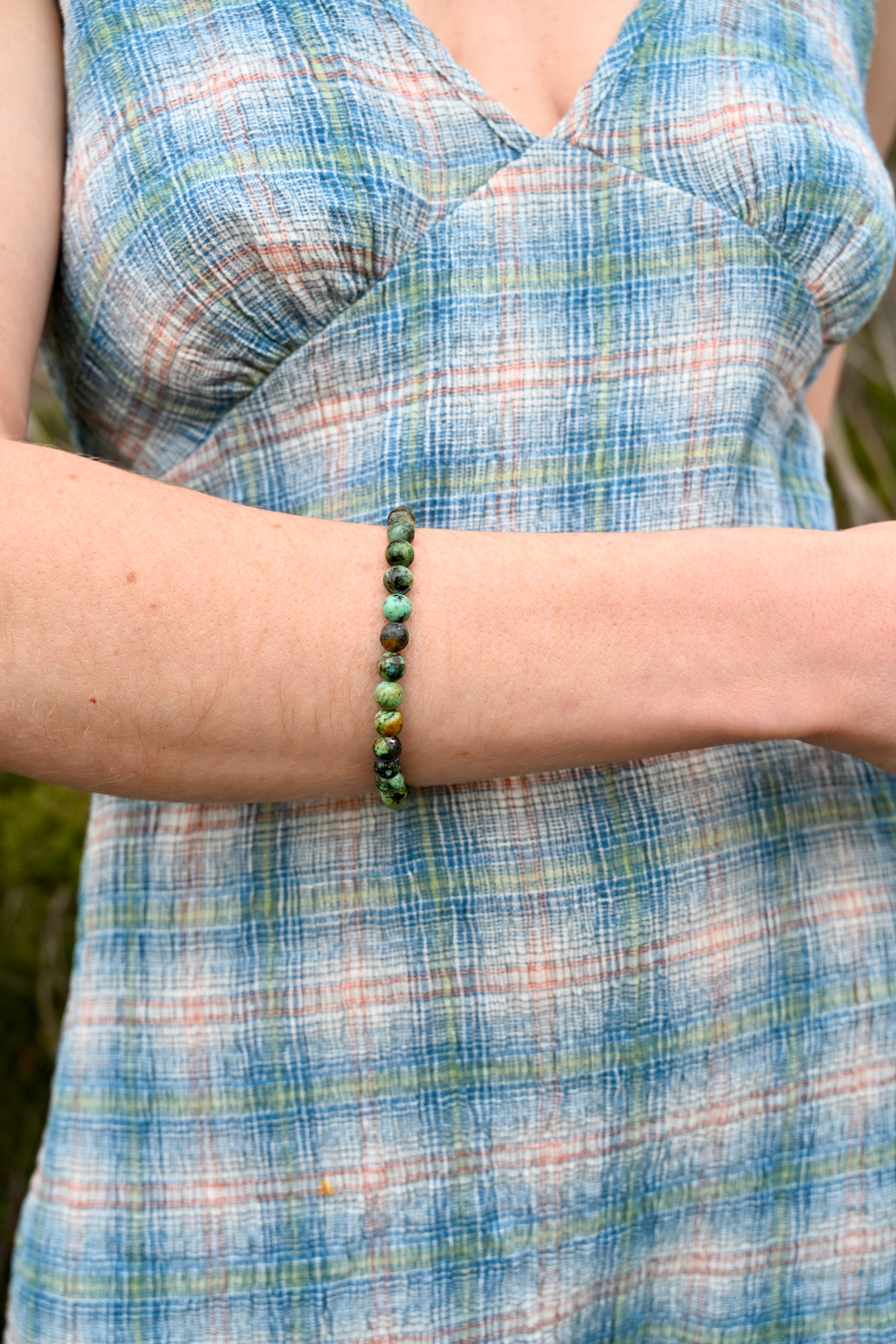 Gemstone Bead Bracelet