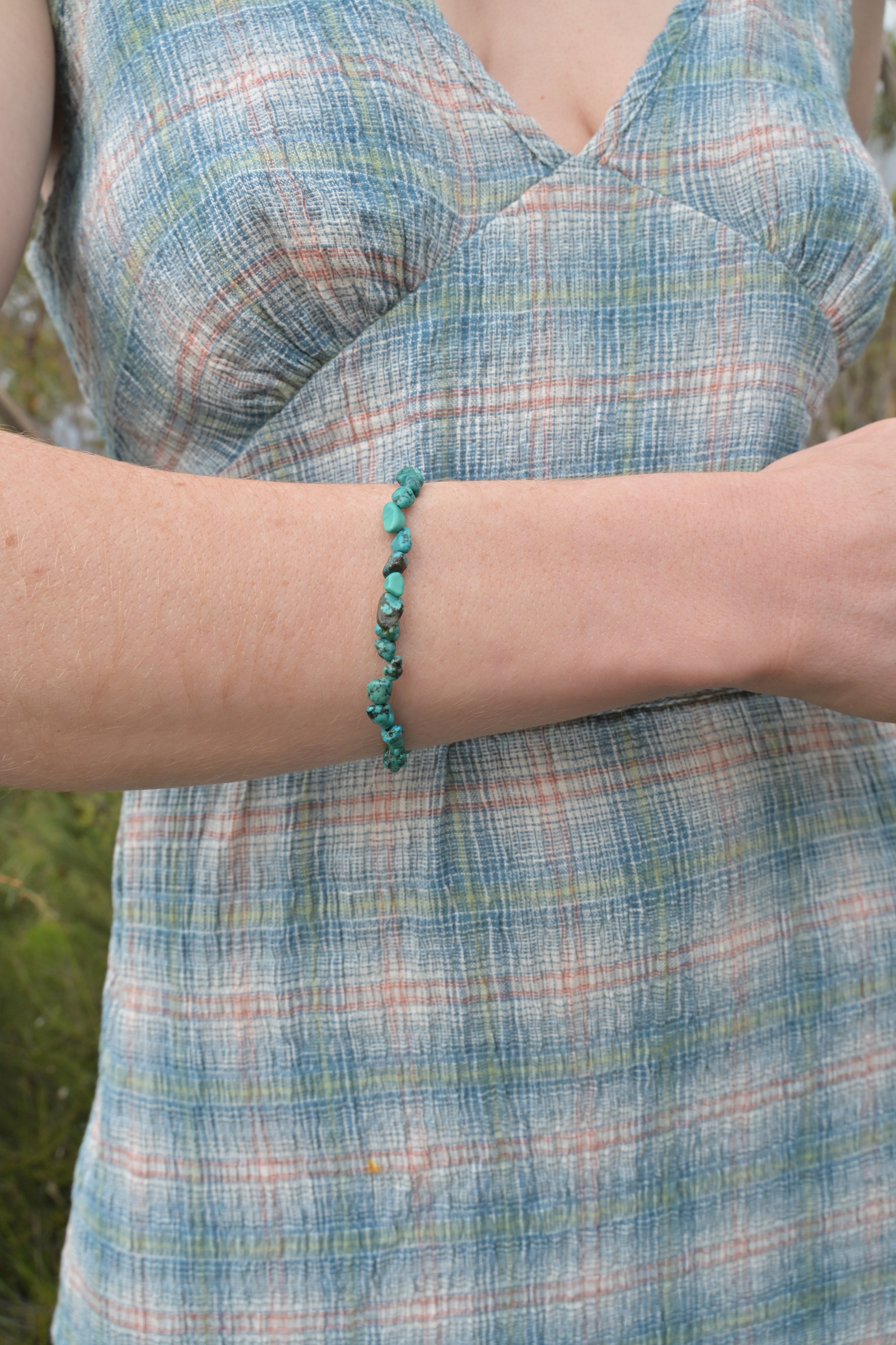 Gemstone Bead Bracelet