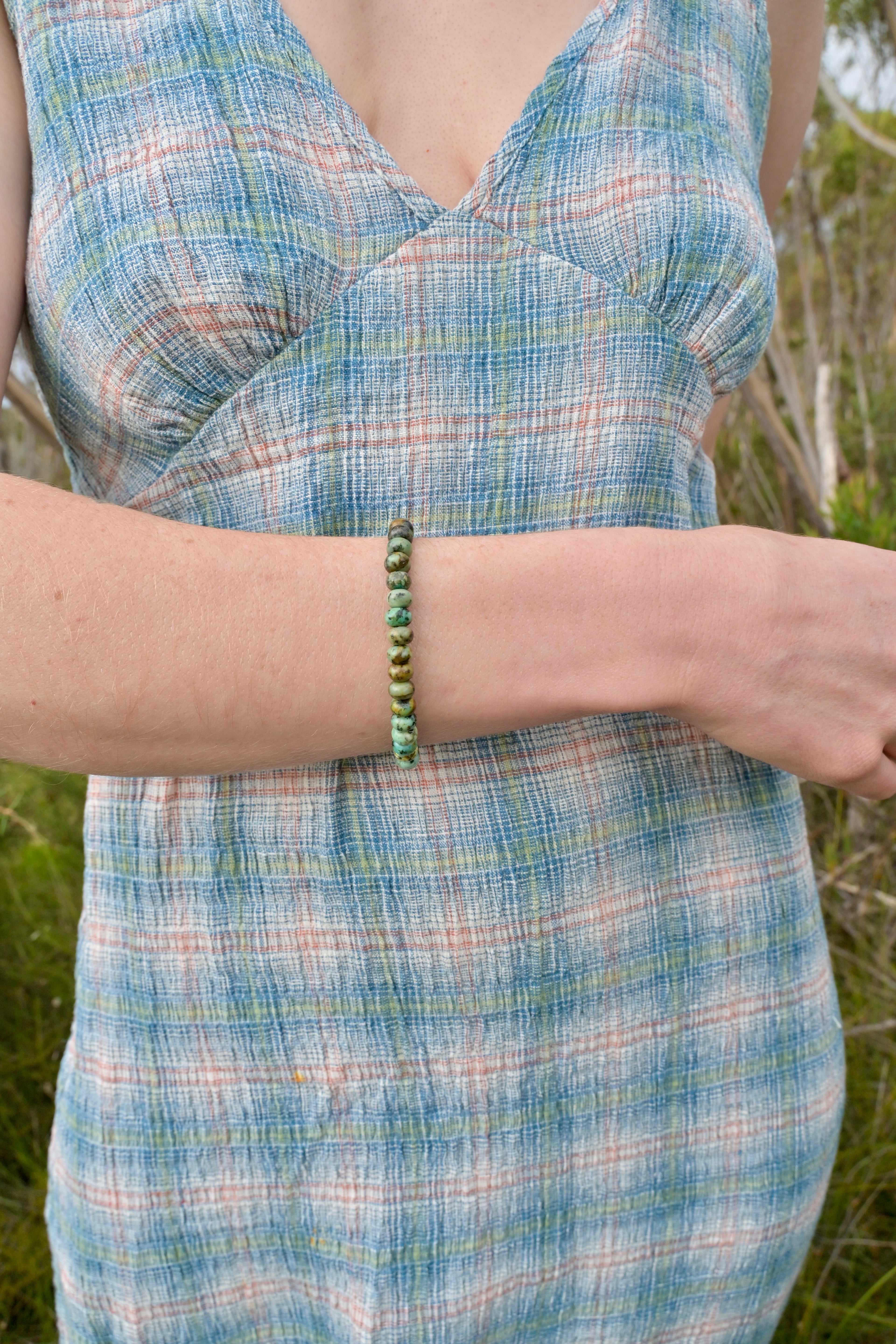 Gemstone Bead Bracelet